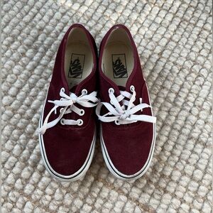 Suede Platform Vans